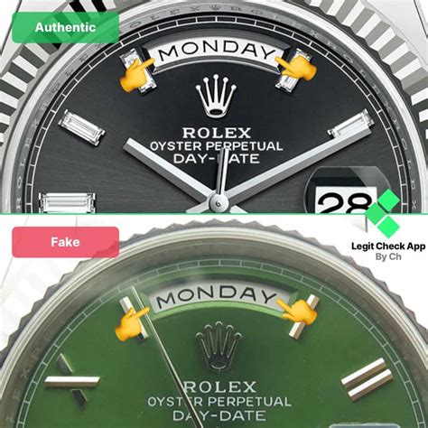 rolex oyster perpetual day date original vs fake|rolex oyster perpetual scam.